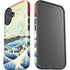 View from Satta Suruga Province by Hiroshige iPhone 16 Plus Impact Case