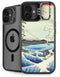 View from Satta Suruga Province by Hiroshige iPhone 16 Plus Kickstand Case