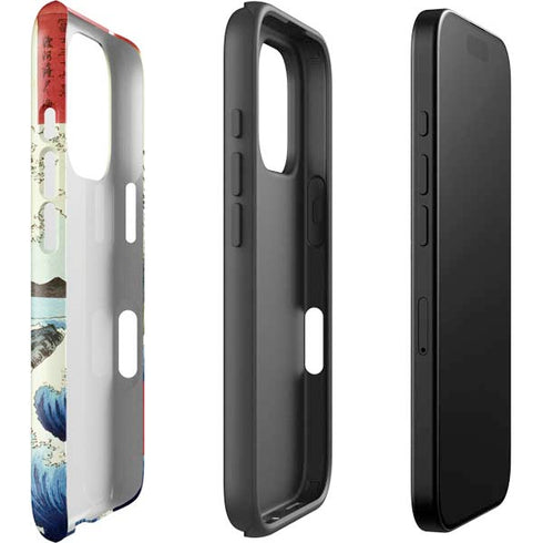 View from Satta Suruga Province by Hiroshige iPhone 16 Pro Impact Case