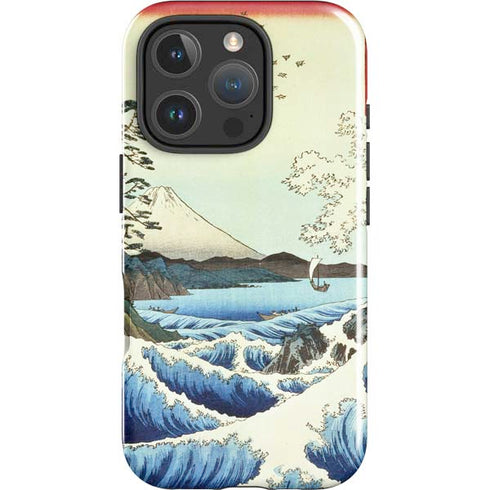 View from Satta Suruga Province by Hiroshige iPhone 16 Pro Max Impact Case
