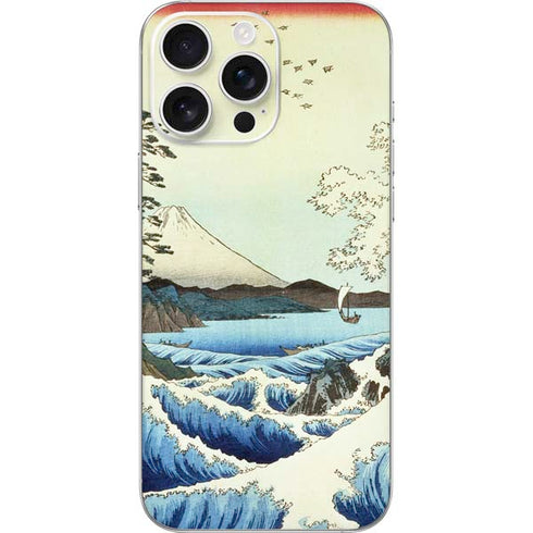 View from Satta Suruga Province by Hiroshige iPhone 16 Pro Max Skin