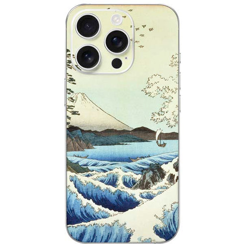 View from Satta Suruga Province by Hiroshige iPhone 16 Pro Skin