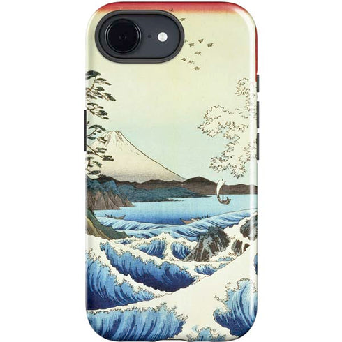 View from Satta Suruga Province by Hiroshige iPhone 16e Impact Case