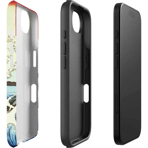View from Satta Suruga Province by Hiroshige iPhone 16e Impact Case