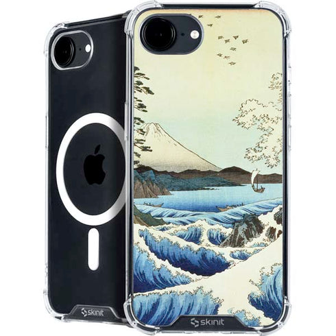 View from Satta Suruga Province by Hiroshige iPhone 16e MagSafe Case
