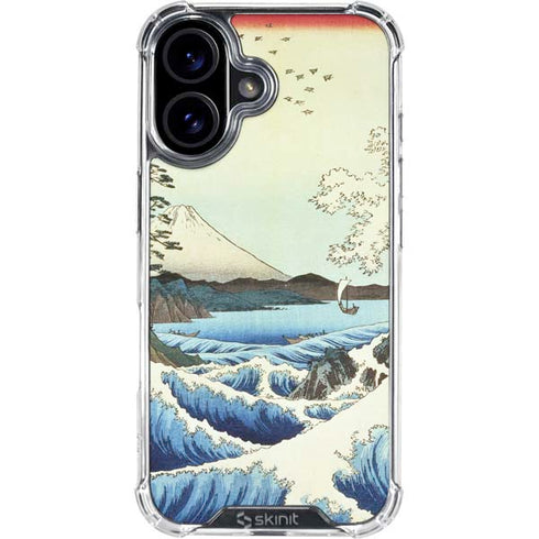 View from Satta Suruga Province by Hiroshige iPhone 17 Clear Case