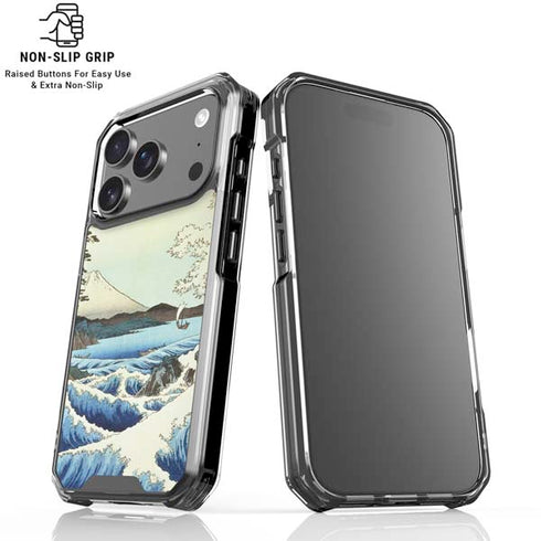 View from Satta Suruga Province by Hiroshige iPhone 18 Pro Clear Case