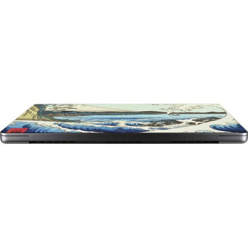 View from Satta Suruga Province by Hiroshige Apple MacBook Pro 14-inch Skin