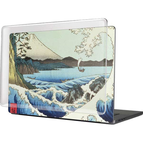 View from Satta Suruga Province by Hiroshige MacBook Cases