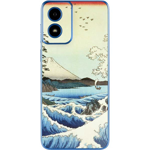 View from Satta Suruga Province by Hiroshige Moto G Play 4G (2024) Skin