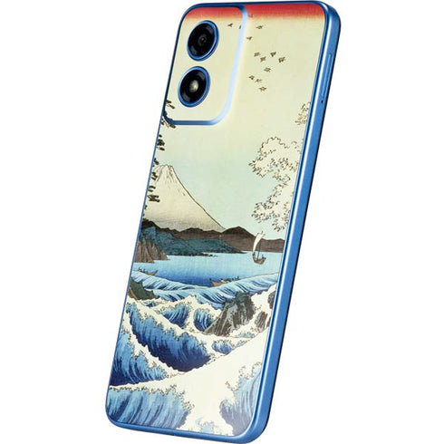 View from Satta Suruga Province by Hiroshige Moto G Play 4G (2024) Skin