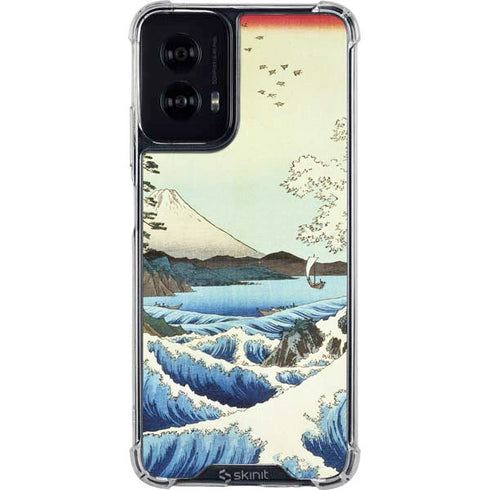 View from Satta Suruga Province by Hiroshige Moto G Power 5G (2024) Clear Case