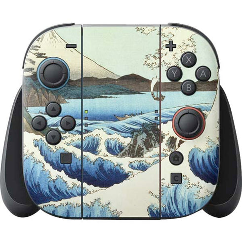 View from Satta Suruga Province by Hiroshige Nintendo Skins