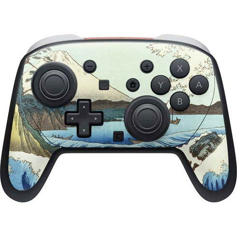 View from Satta Suruga Province by Hiroshige Nintendo Skins