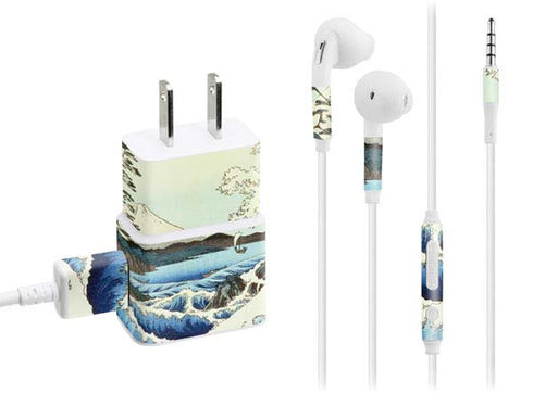 View from Satta Suruga Province by Hiroshige Phone Charger Skin