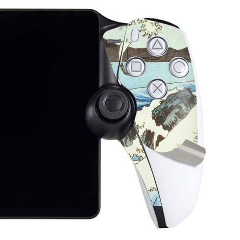 View from Satta Suruga Province by Hiroshige PlayStation Portal Remote Player Skin