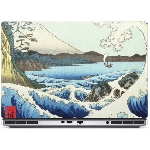 View from Satta Suruga Province by Hiroshige Dell Precision Skin