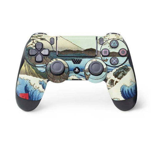 View from Satta Suruga Province by Hiroshige PlayStation PS4 Skins