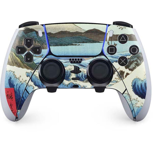 View from Satta Suruga Province by Hiroshige PlayStation PS5 Skins
