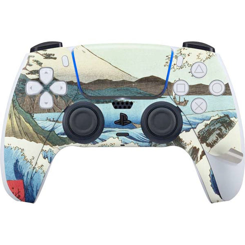 View from Satta Suruga Province by Hiroshige PS5 Pro Bundle Skin