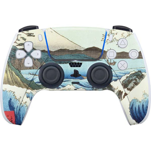 View from Satta Suruga Province by Hiroshige PlayStation PS5 Skins