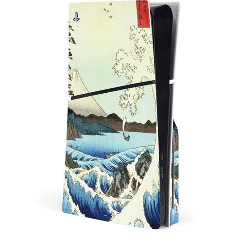 View from Satta Suruga Province by Hiroshige PlayStation PS5 Skins