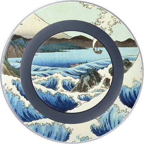 View from Satta Suruga Province by Hiroshige Wireless Charger Skin
