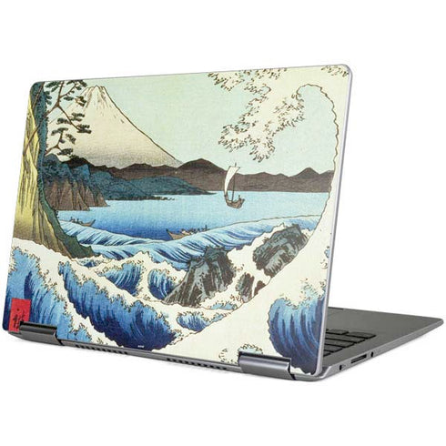 View from Satta Suruga Province by Hiroshige Yoga 710 14in Skin