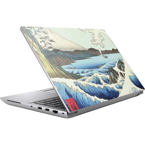 View from Satta Suruga Province by Hiroshige HP ZBook Fury 16 G10 Skin