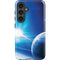View of a Planet as it Looms in Close Orbit and with Rings Galaxy S25 Impact Case