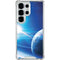 View of a Planet as it Looms in Close Orbit and with Rings Galaxy S25 Ultra Clear Case