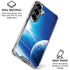 View of a Planet as it Looms in Close Orbit and with Rings Galaxy S26 Plus Clear Case