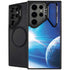 View of a Planet as it Looms in Close Orbit and with Rings Galaxy S26 Ultra Kickstand Case