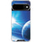View of a Planet as it Looms in Close Orbit and with Rings Google Pixel 10 Clear Case