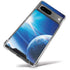 View of a Planet as it Looms in Close Orbit and with Rings Google Pixel 8a Clear Case