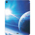 View of a Planet as it Looms in Close Orbit and with Rings Apple iPad Air Skin