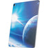 View of a Planet as it Looms in Close Orbit and with Rings Apple iPad Air Skin