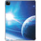 View of a Planet as it Looms in Close Orbit and with Rings iPad Pro 11in (2024) Clear Case