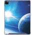 View of a Planet as it Looms in Close Orbit and with Rings iPad Cases