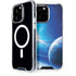View of a Planet as it Looms in Close Orbit and with Rings iPhone Cases