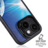 View of a Planet as it Looms in Close Orbit and with Rings iPhone 14 Plus Kickstand Case