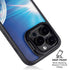 View of a Planet as it Looms in Close Orbit and with Rings iPhone 14 Pro Max Kickstand Case