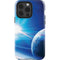 View of a Planet as it Looms in Close Orbit and with Rings iPhone 15 Pro Impact Case