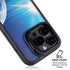 View of a Planet as it Looms in Close Orbit and with Rings iPhone 15 Pro Kickstand Case