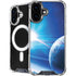 View of a Planet as it Looms in Close Orbit and with Rings iPhone 16 MagSafe Case