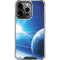View of a Planet as it Looms in Close Orbit and with Rings iPhone 16 Pro Max Clear Case