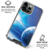 View of a Planet as it Looms in Close Orbit and with Rings iPhone 16 Pro Max Clear Case