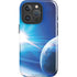 View of a Planet as it Looms in Close Orbit and with Rings iPhone 16 Pro Max Impact Case