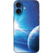 View of a Planet as it Looms in Close Orbit and with Rings iPhone 16 Skin