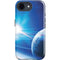 View of a Planet as it Looms in Close Orbit and with Rings iPhone 16e Impact Case
